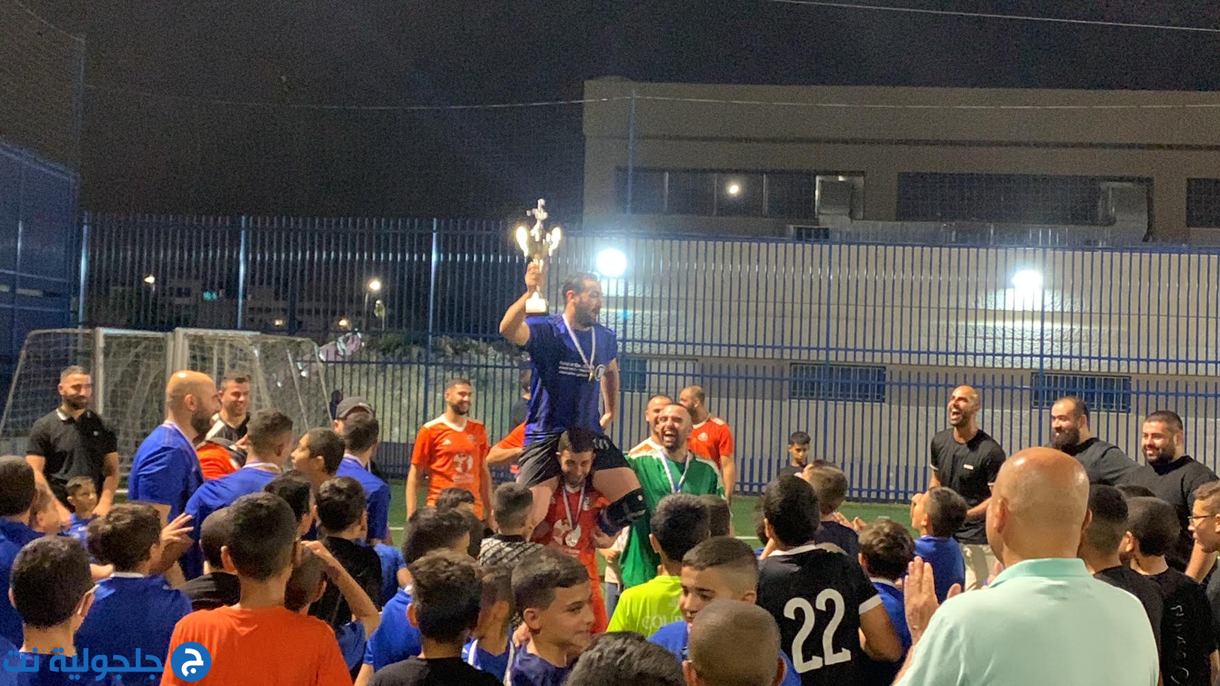 فريق راس الطبيب يفوز بكأس دوري كرة القدم المصغر في جلجولية 